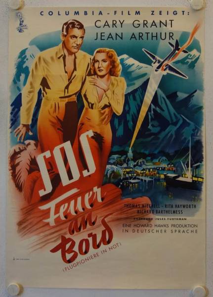 Only Angels have Wings original release german movie poster